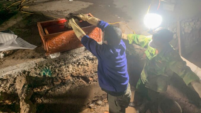 Lai lịch của gần 150 bộ hài cốt được phát hiện tại phố Tây Sơn, Hà Nội Lai lịch của gần 150 bộ hài cốt được phát hiện tại phố Tây Sơn, Hà Nội