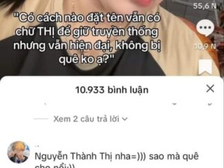 Mẹ trẻ lên mạng hỏi cách đặt tên cho con gái có chữ “Thị” mà không bị “quê” và cái kết cười đau ruột