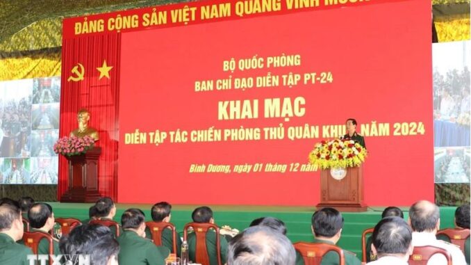 Thông tin ban đầu vụ việc mất an toàn trong diễn tập tại Quân khu 7