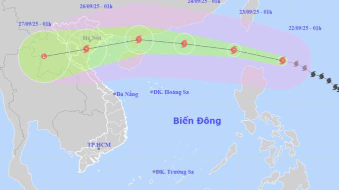 Những khu vực nào của nước ta có thể chịu ảnh hưởng của siêu bão Ragasa? - 1