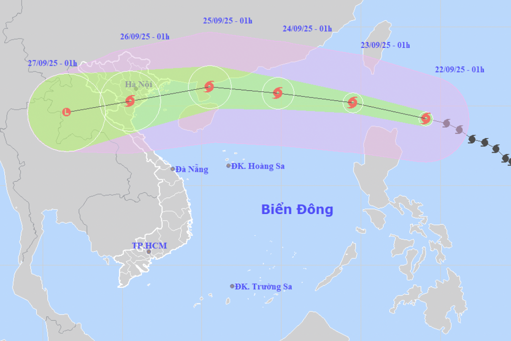 Những khu vực nào của nước ta có thể chịu ảnh hưởng của siêu bão Ragasa? - 1