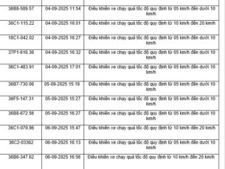 164 chủ xe máy có biển số sau nhanh chóng nộp phạt nguội theo Nghị định 168- Ảnh 1.