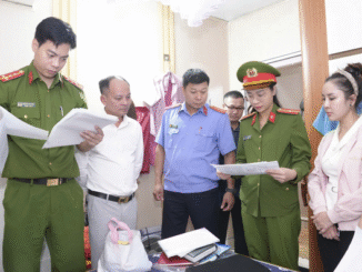 Bắt tạm giam và khám xét nơi ở của nữ hiệu trưởng Doãn Thị Lệ Xuân- Ảnh 1.